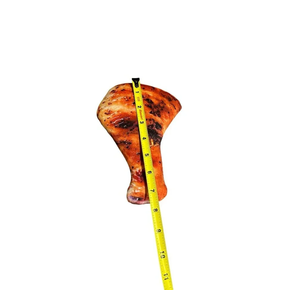 NEW dog chew toy plush with‎ squeaker chicken leg